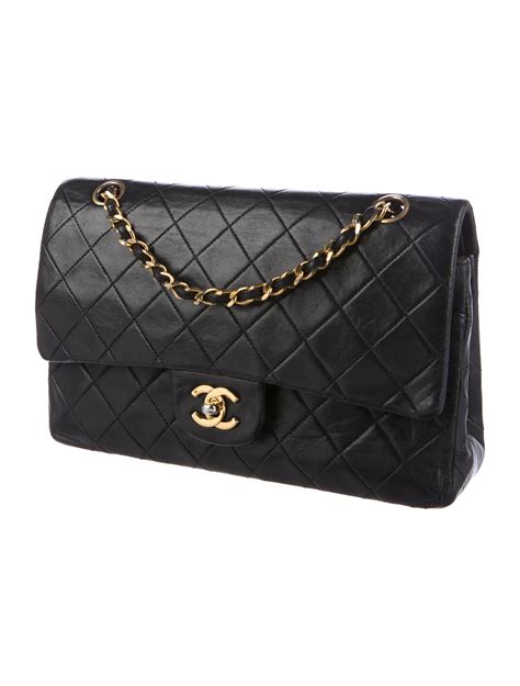 chanel vintage flap no small letter pocket|Complete Guide to Collecting Vintage Chanel Bags.